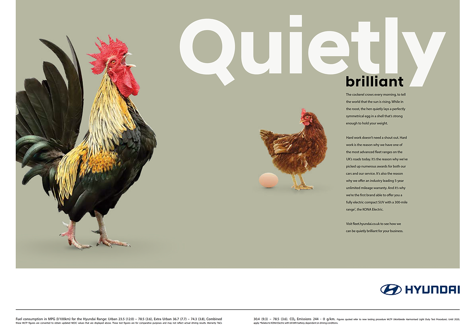 Quietly Brilliant Campaign for Hyundai