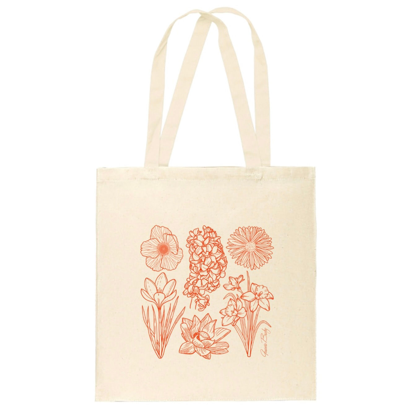Premium Transflormation Tote: Red on White