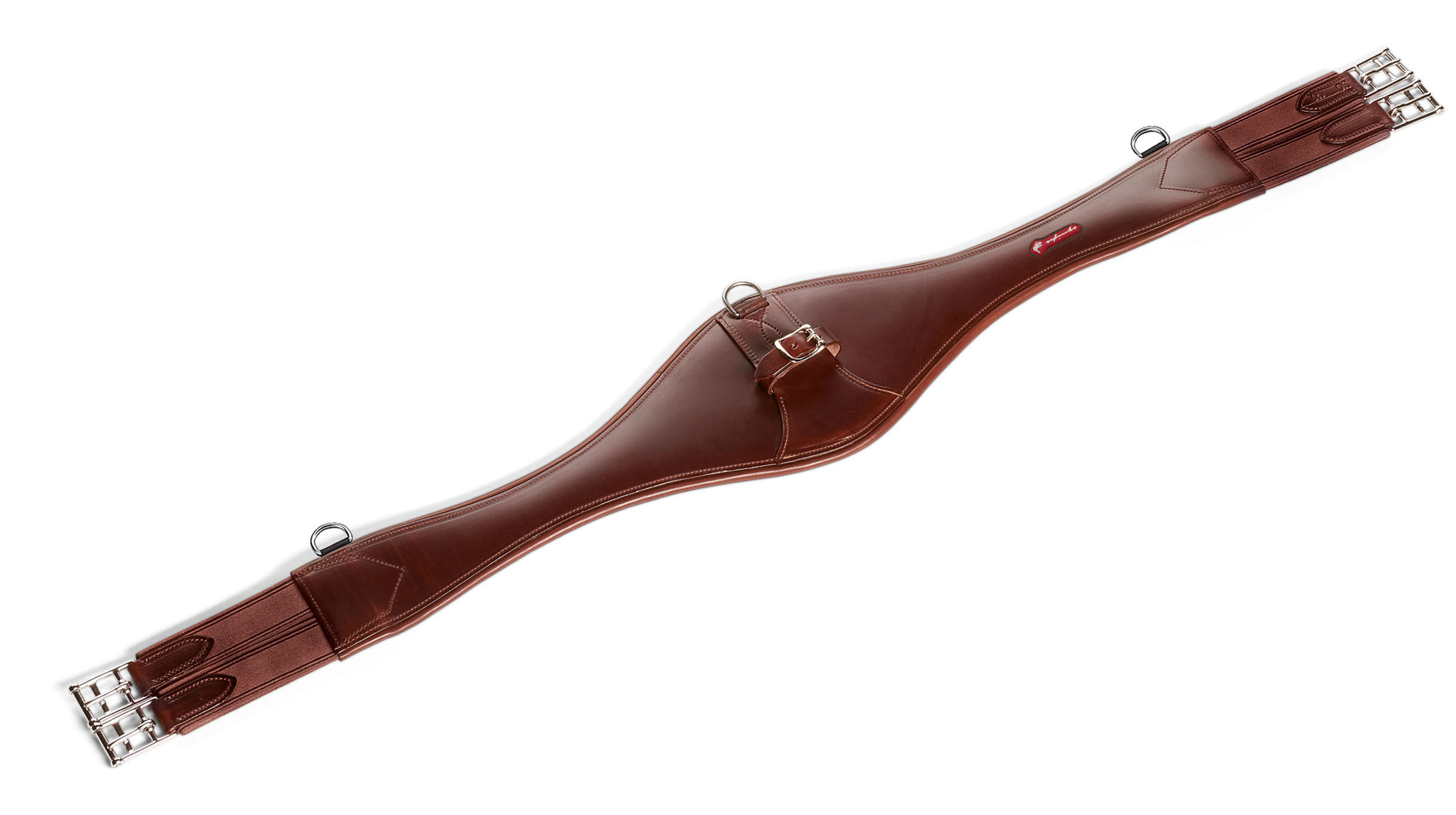 "Candy" Girth in Leather GH02