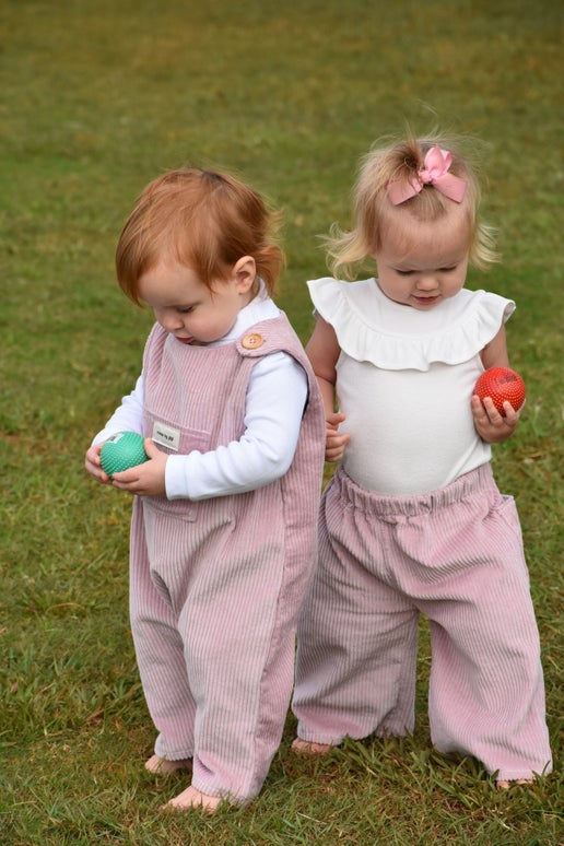 Corduroy Jumpsuit Dusty Pink