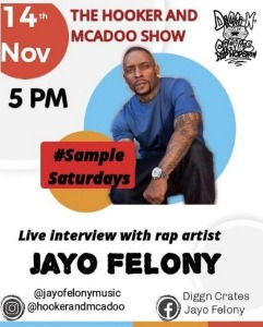 Jayo Felony LIVE on Diggin In The Crates Hip Hop Podcast