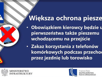 Ważne zmiany w przepisach drogowych – dotyczą zarówno pieszych, jak i kierowców