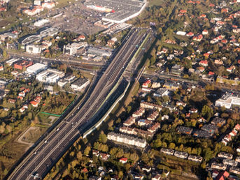 Budowa ekranów akustycznych wokół Południowej Obwodnicy Warszawy coraz bliżej