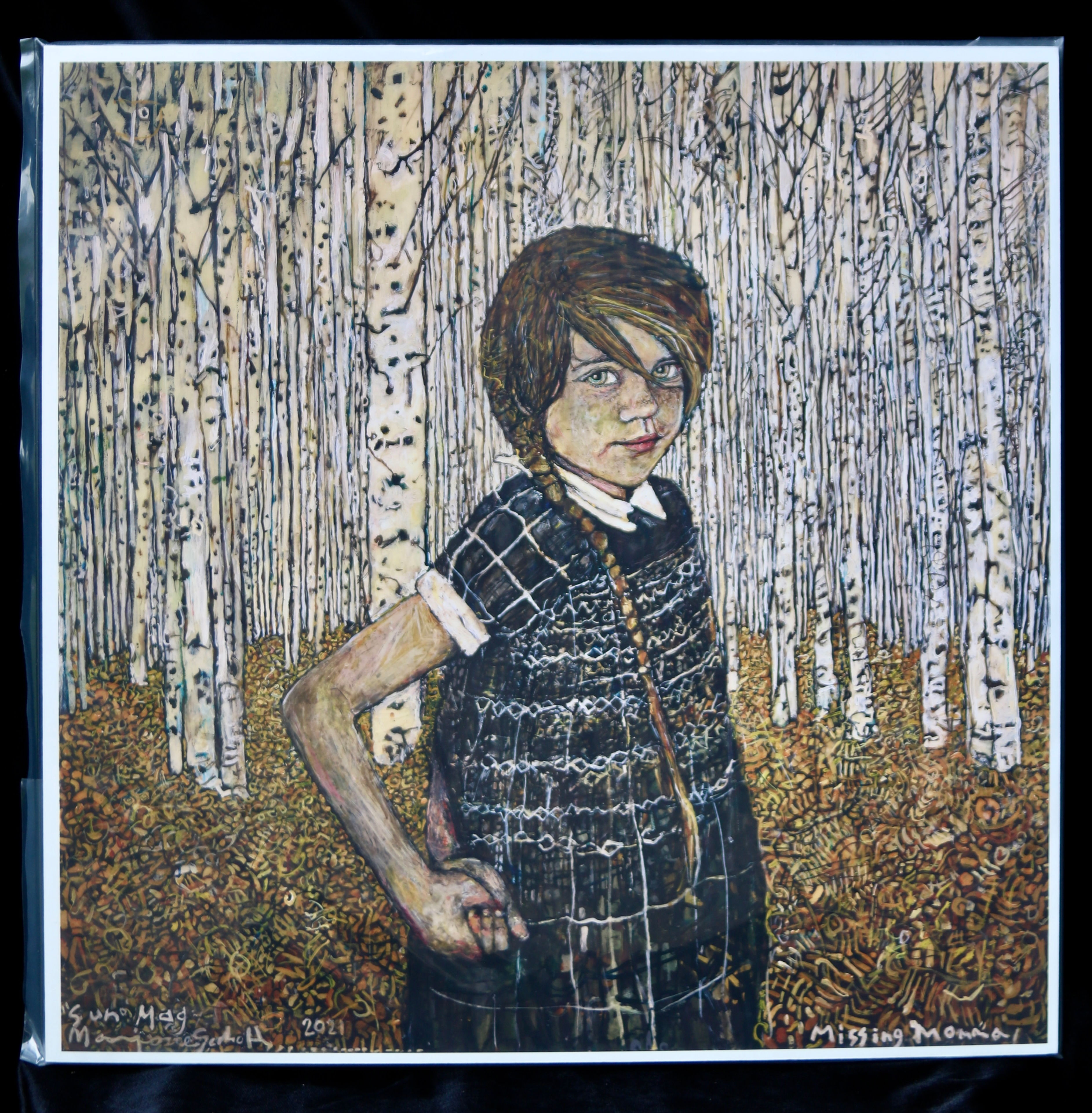 Sun Mag Missing Momma Medium: Archival Giclée Print on Fine Art Paper