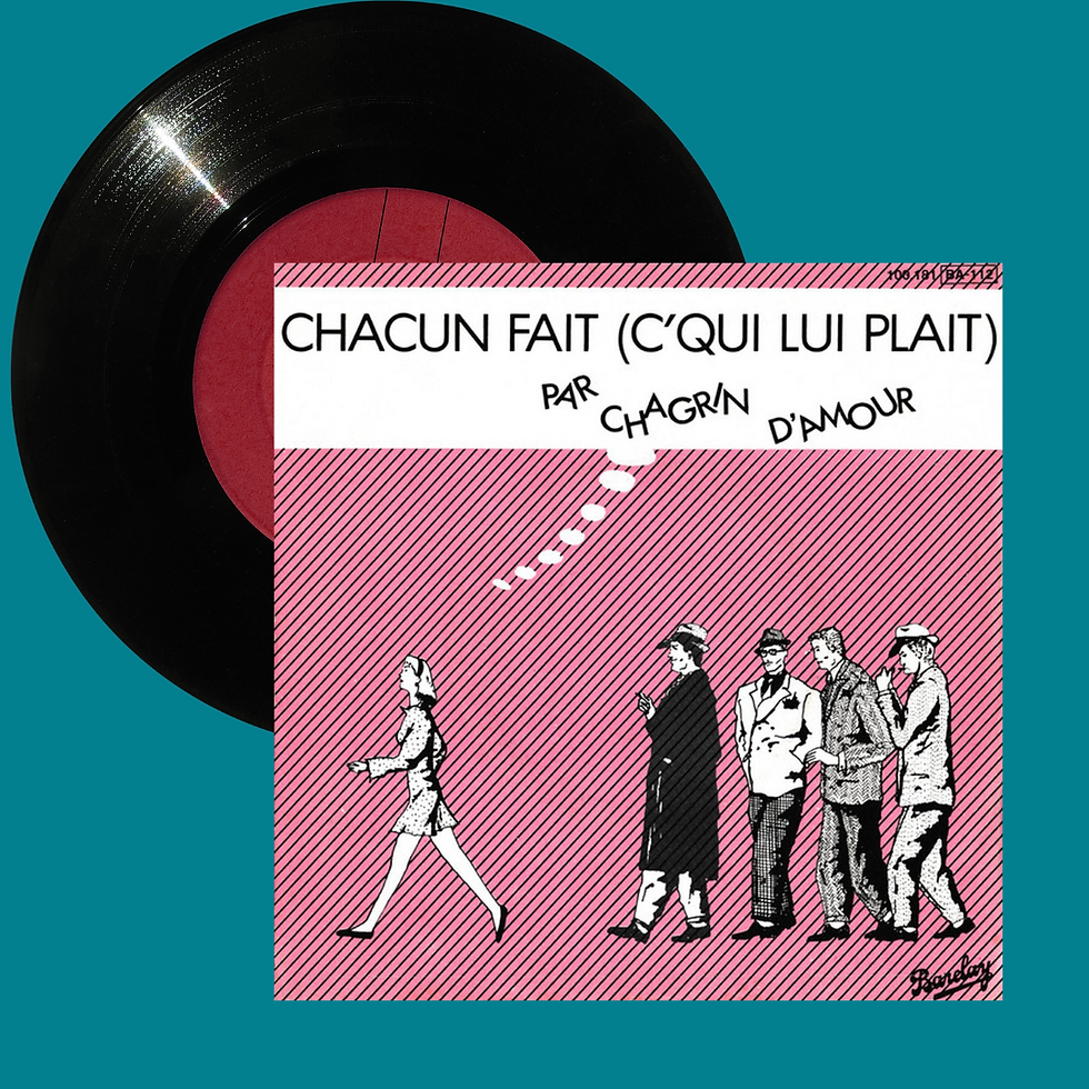 One record I loved on French radio