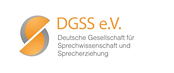 Logo DGSS Deutschte Gesellschaft für Sprechwissenschaft und Sprecherziehung e.V.