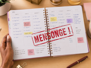 Le plus grand mensonge que raconte ton agenda.