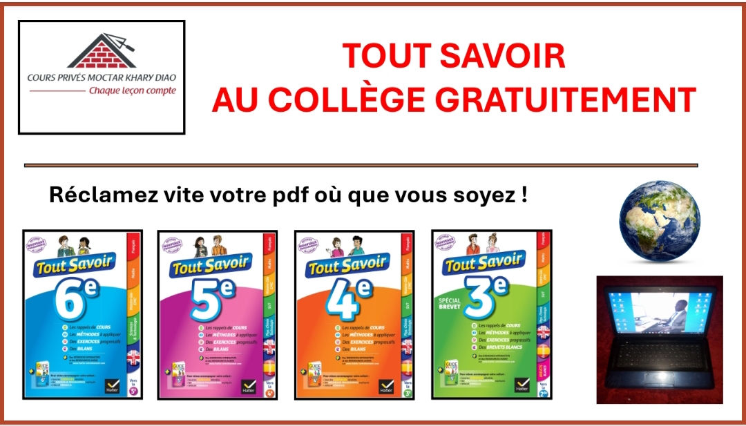 Tout savoir au collège 