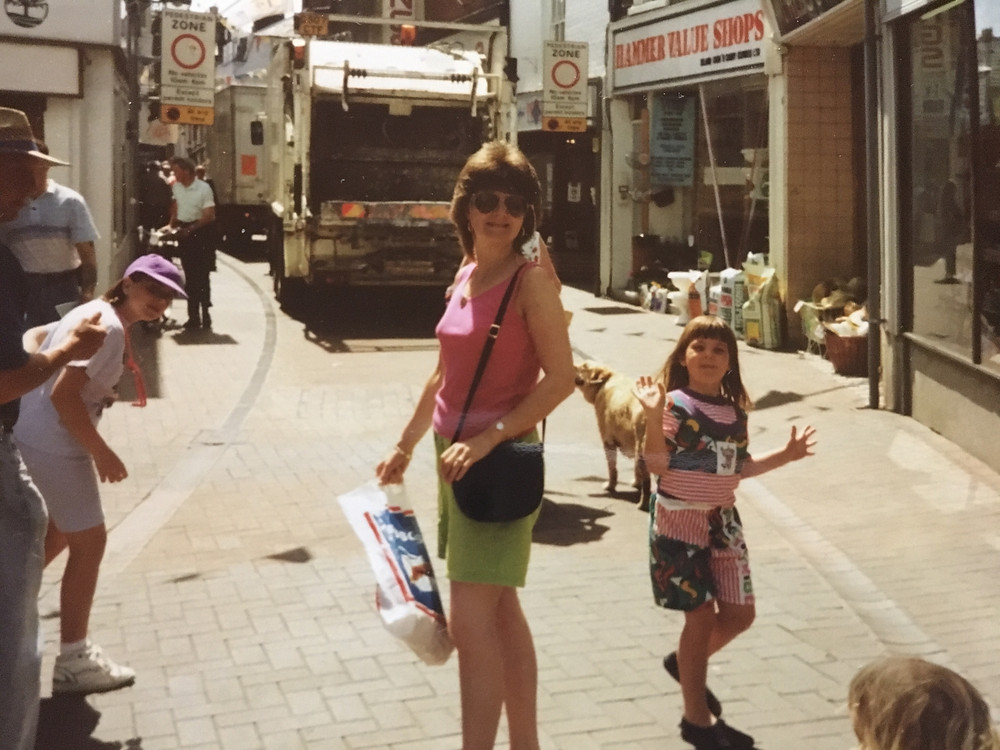 Mum and I in Cowes