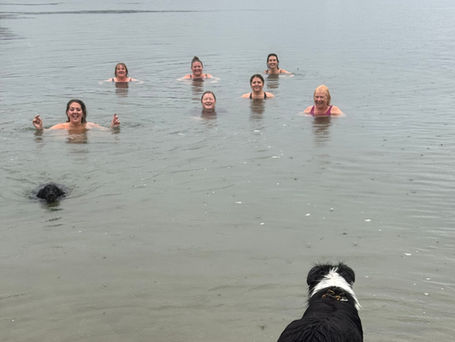 The Magic of Wild Swimming in the Rain