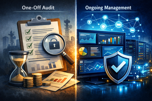 Enterprise telecom audit and ongoing telecom cost control dashboard