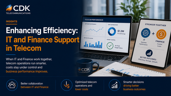 Enhancing Efficiency: IT and Finance Support in Telecom