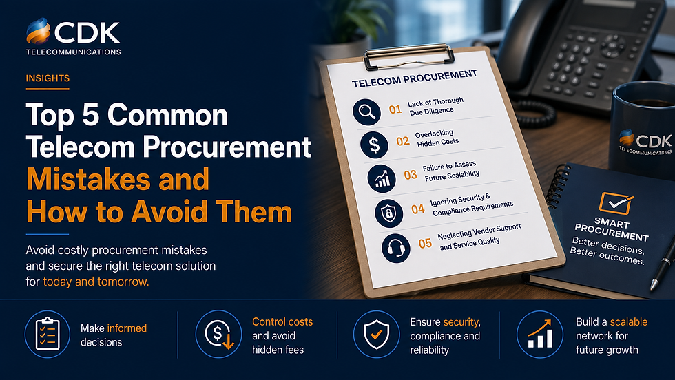 "Telecom Procurement Mistakes"