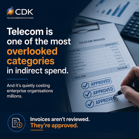 Why Telecom Is the Most Overlooked Category in Indirect Spend.
