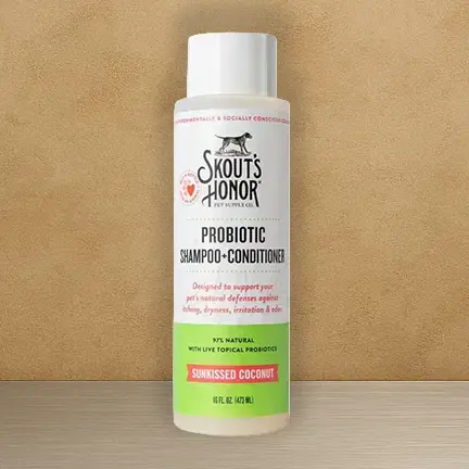 Skout's Honor Probiotic Shampoo + Conditioner Sunkissed Coconut 16oz