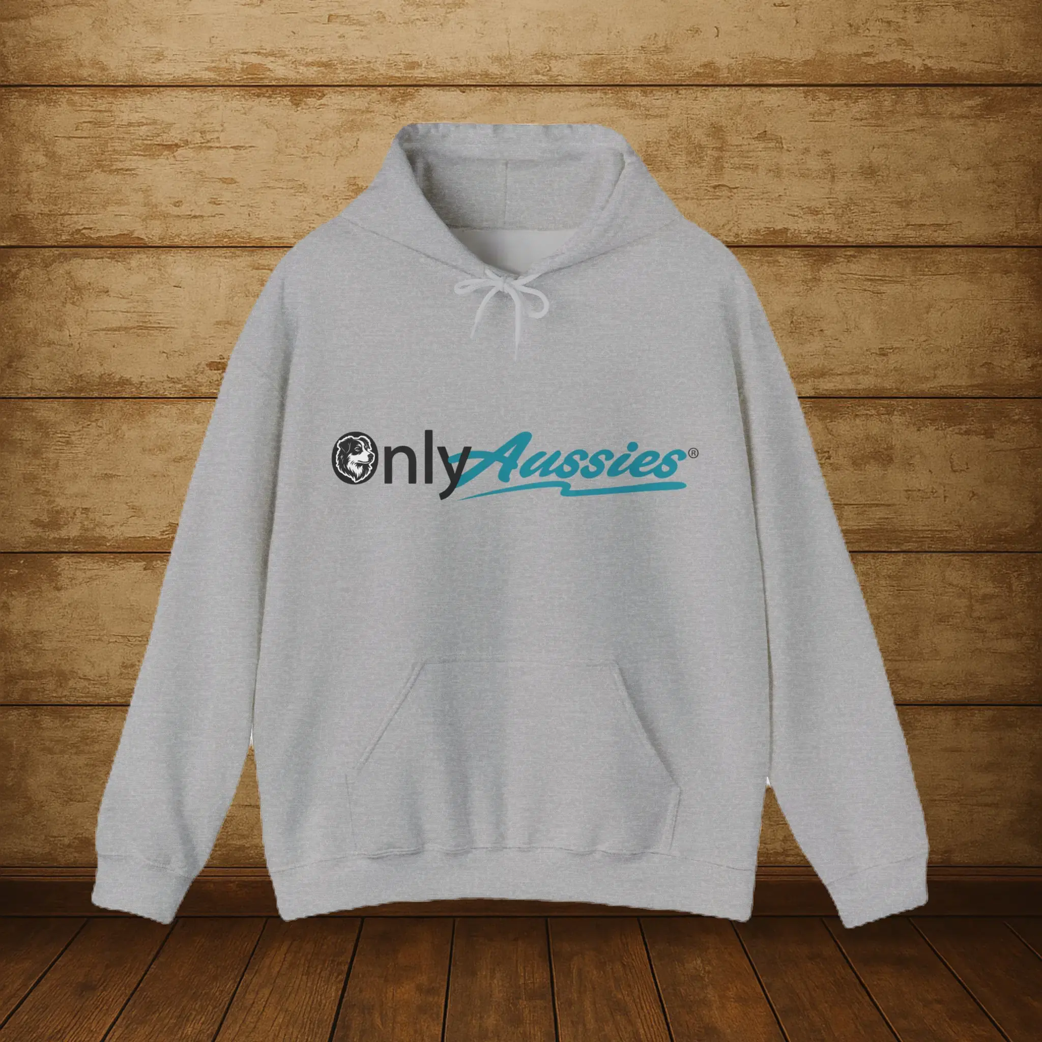 Only Aussies Parody Logo Hoodie – Pullover 