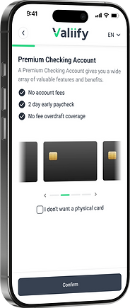 digital account opening - mobile
