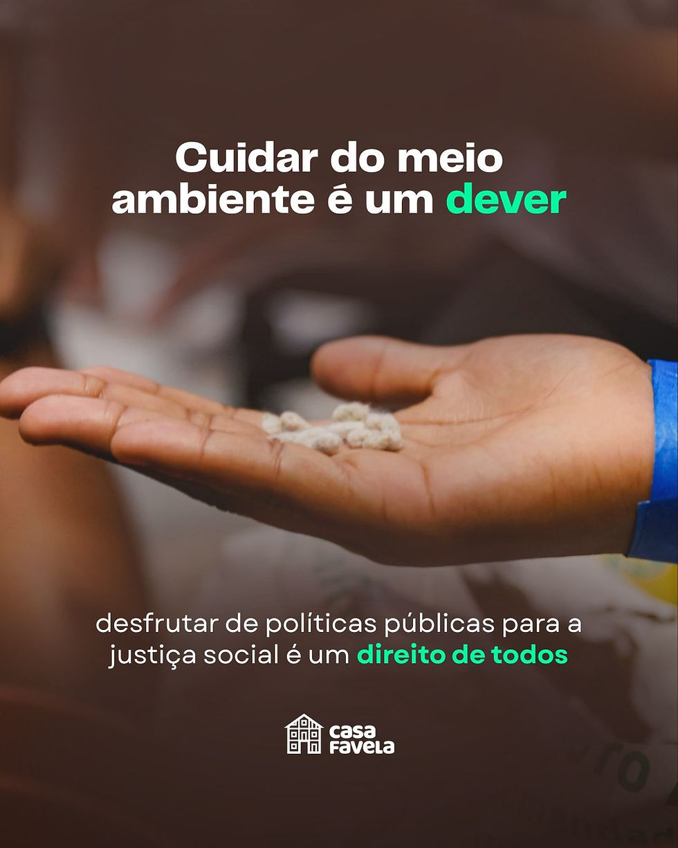 A favela vive a emergência climática, mas constrói soluções ambientais