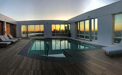 Stainless Rooftop pools