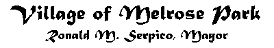 Village of Melrose Park logo.gif