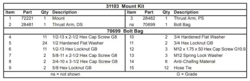 Thumbnail: #31103 Western Truck Mount