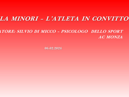 Tutela minori - L’atleta in convitto