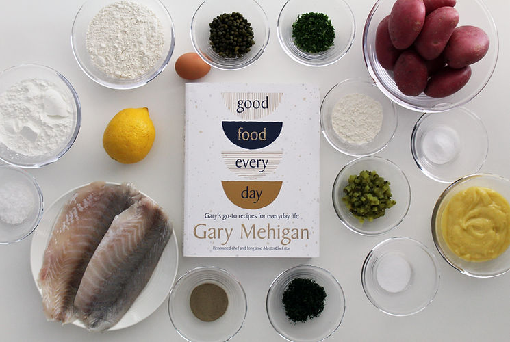 Good Food Every Day Cookbook with Fish & Chips Ingredients.jpg