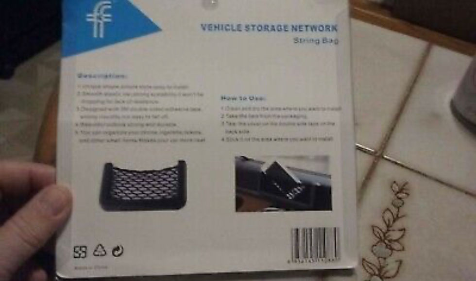 Thumbnail: VEHICLE STORAGE NETWORK String Bag