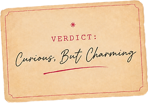 Curious but charming verdict.