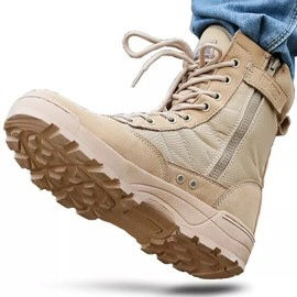 Thumbnail: Original Swat Classic 9" Side-Zip Men's Tan Boots