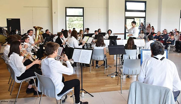 Concert de l'orchestre d'Harmonie de Surgères à Saint Germain de Marencennes