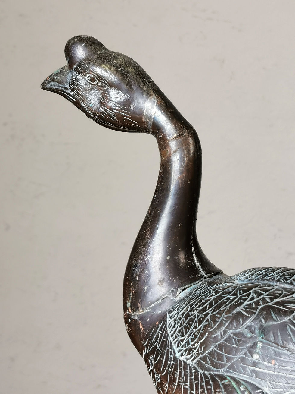 Thumbnail: Meiji Bronze Goose