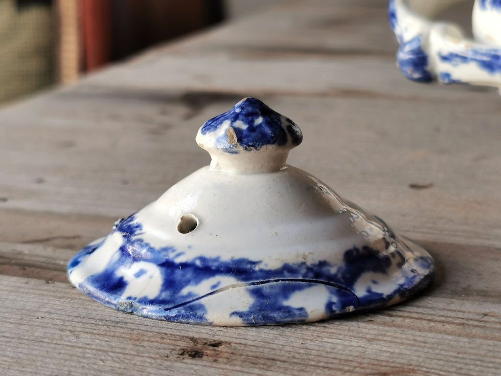 Thumbnail: Spongeware Teapot