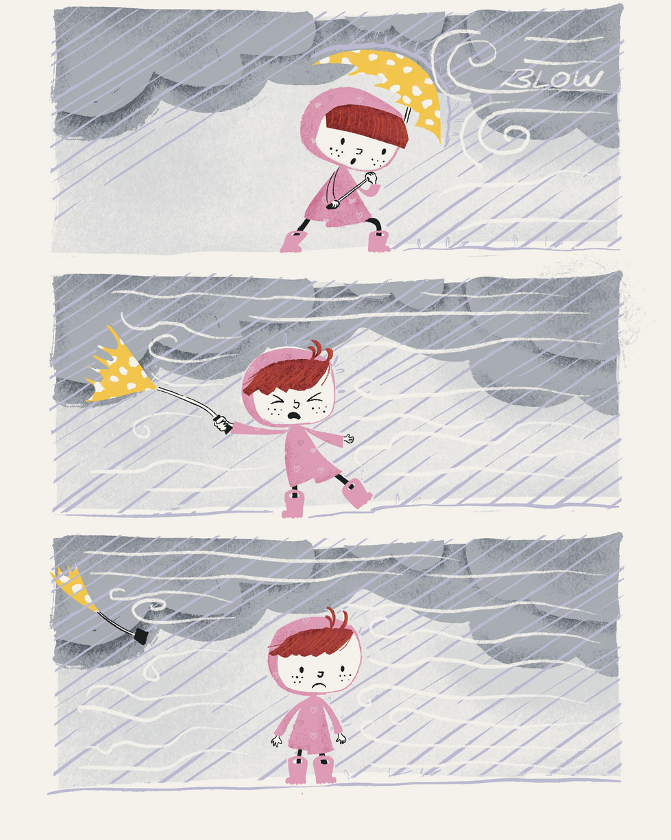 Elia and the puddle. Story and all illustrations made by Rudy Paras