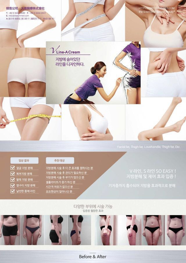 縮圖：韩国V-lineACream溶脂霜