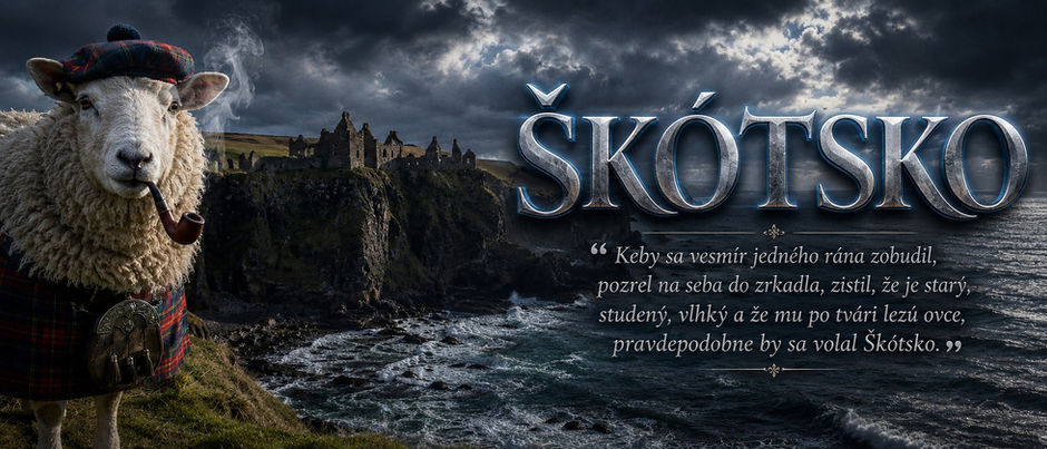 Škótsko: sedemnásť dní v krajine, kde aj ovca vyzerá, že vie viac než ty
