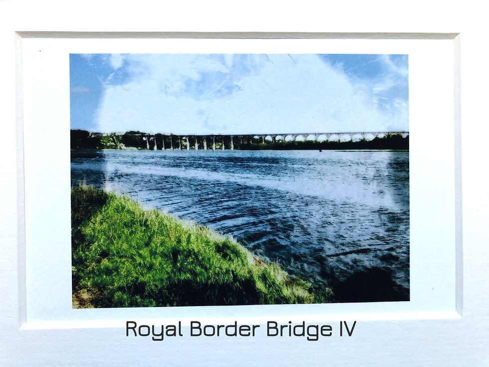 Thumbnail: Justine Miller, Royal Border Bridge series, 20.5cm x 15.5cm, digital print
