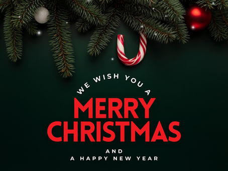 Merry Christmas and Happy New Year!