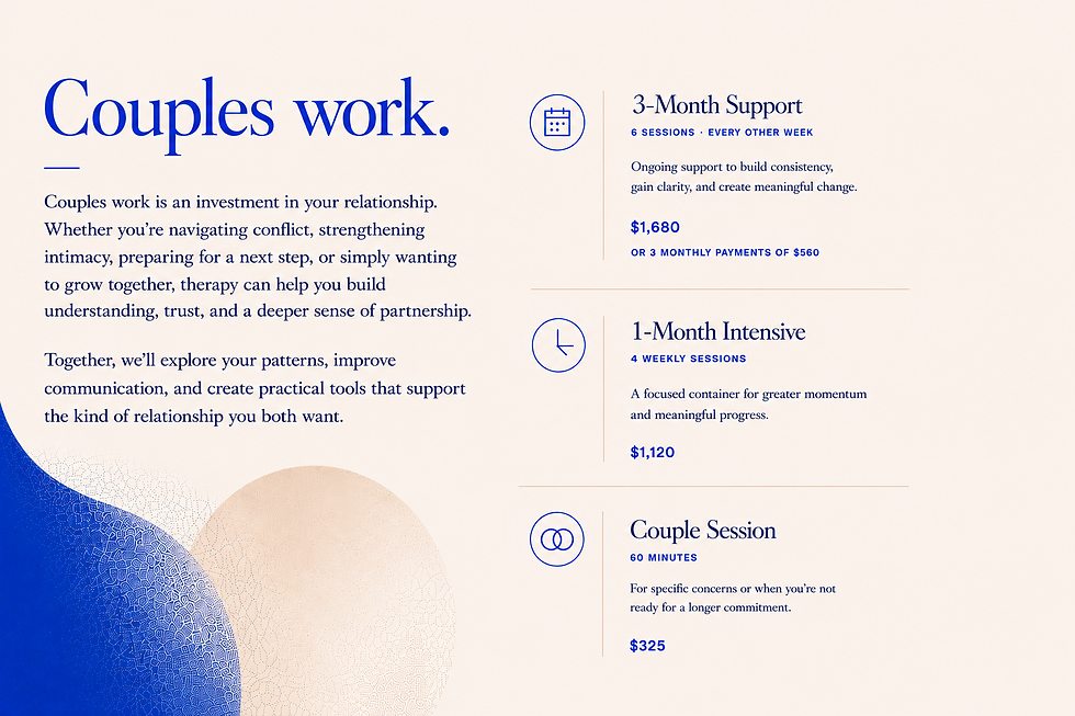 Couples work