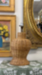 Thumbnail: Handmade Ratan Vase Lamp