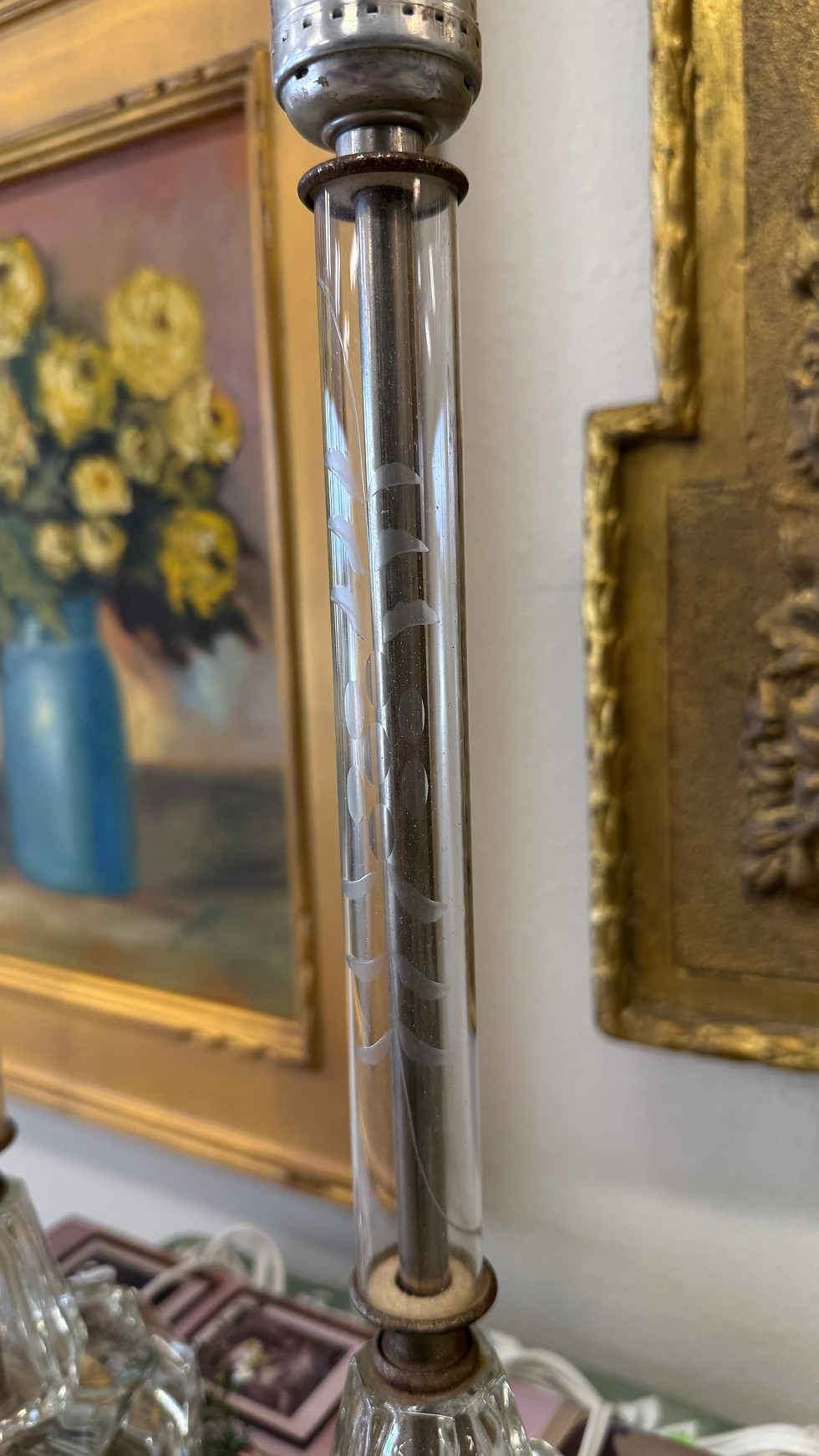 Thumbnail: Cut Crystal Glass Lamps