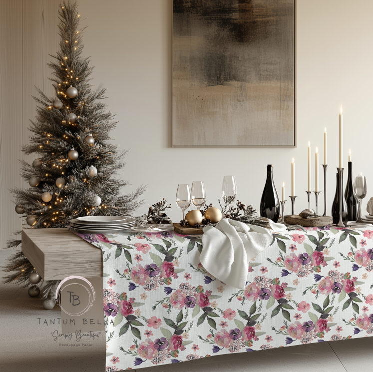 TBTC-0052 (Pink & Purple Florals)