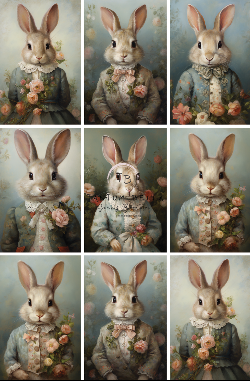 TBC-1165 (Bunny Portraits)