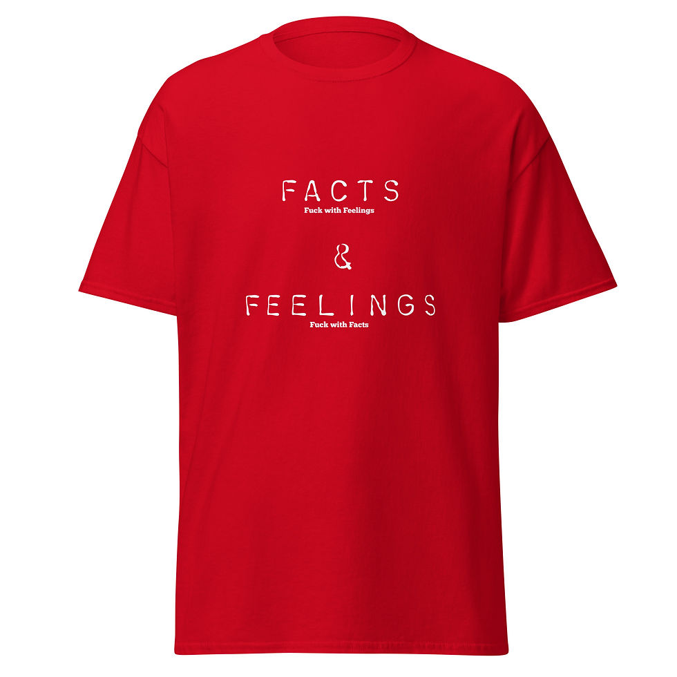 Thumbnail: Fact & Feelings Uncensored Classic Tee