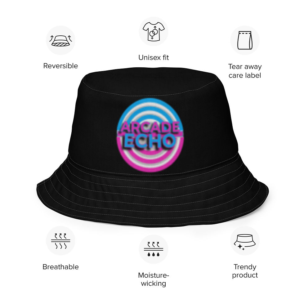 Thumbnail: Arcade Echo Reversible bucket hat