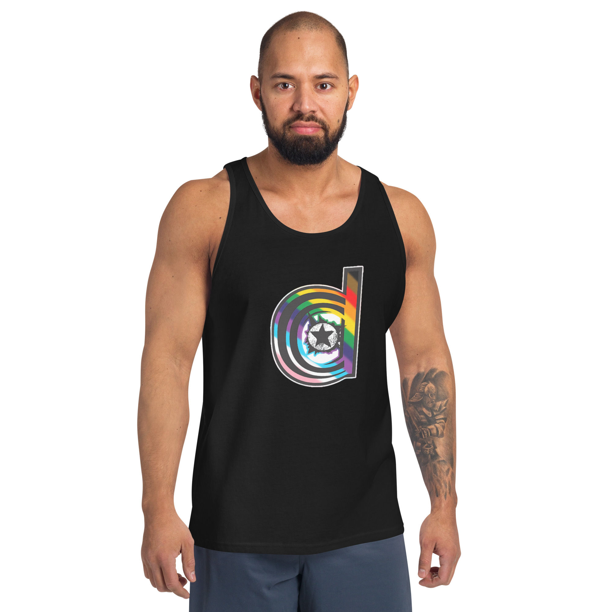 Capital DJ Chase Pride Logo Tank Top | Men’s Staple Tank