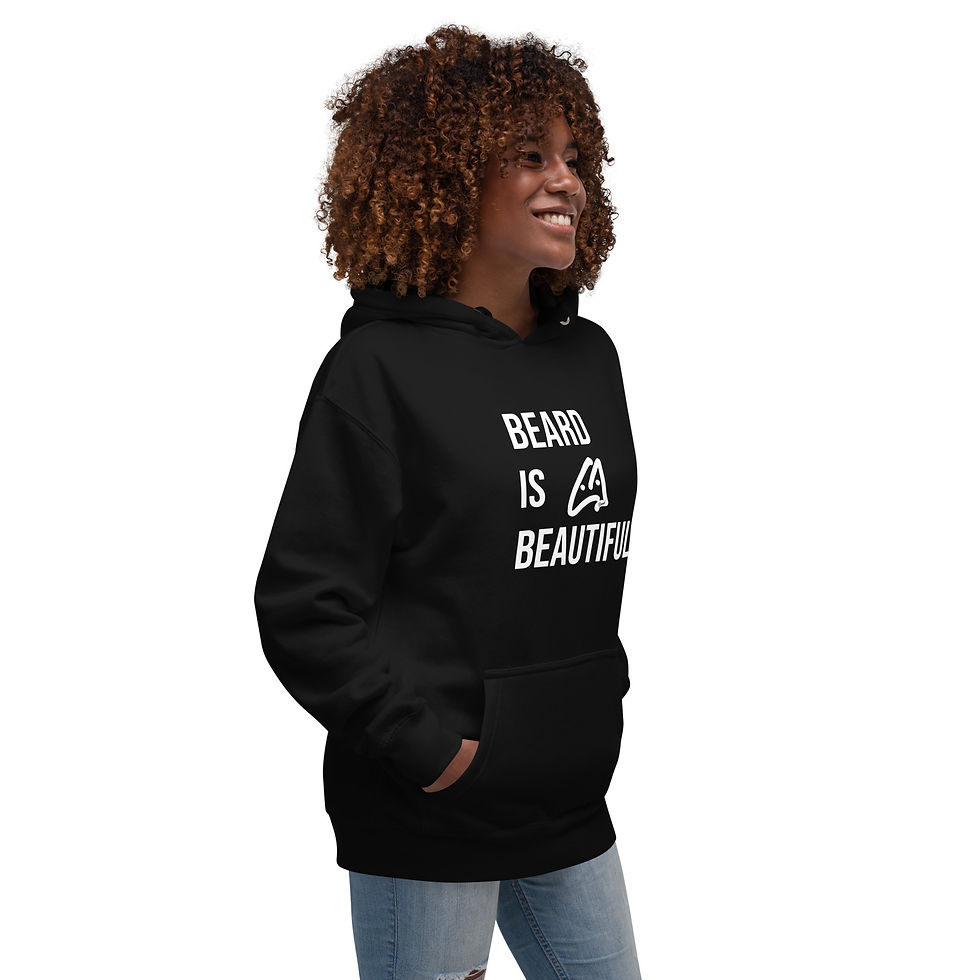 Thumbnail: Beard is Beautiful Unisex Hoodie