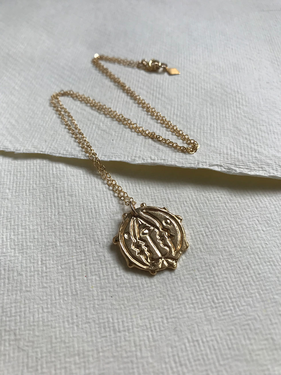 Thumbnail: Moon Face Necklace