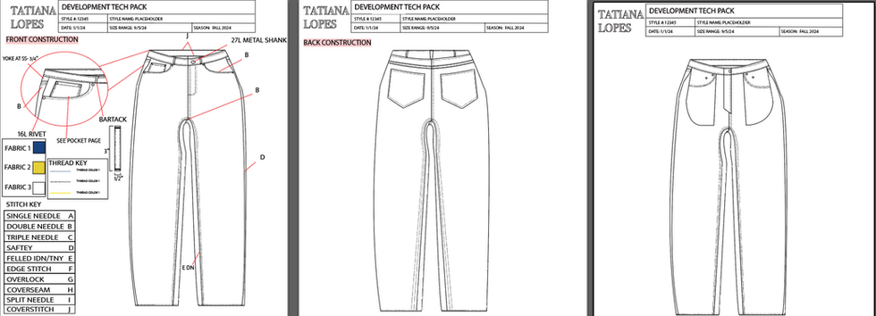 denim tech pack