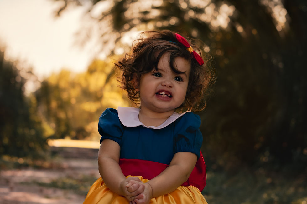 Ensaio Fotográfico Infantil (Branca de Neve)